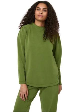 Elton Top, Dame, Grøn, XL, Uld, ETMaryako / Et3774.6465 - Olive