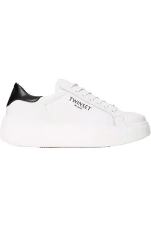 Twin-Set Sko, Dame, Hvid, 40 EU, Uld, Sneakers