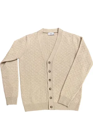 FERRANTE Strik, Herre, , XL, Cashmere, Luksus Silke Cashmere Cardigan