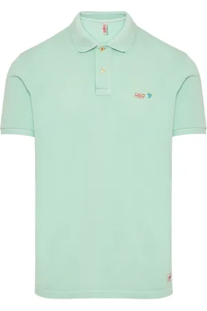 BOB der Bär Top, Herre, Grøn, 4XL, Bomuld, Polo Bluser