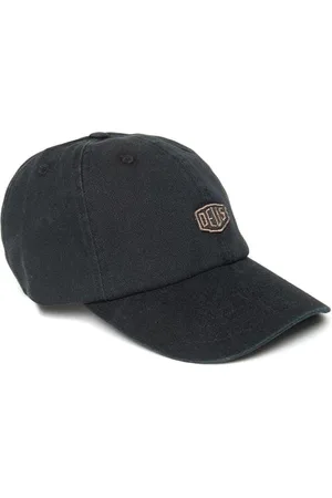 Deus Ex Machina Tilbehør, unisex, Sort, ONE SIZE, Bomuld, Skjold Standard Fader Kasket