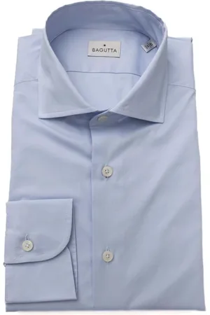 BAGUTTA Skjorte, Herre, Blå, 2XL, Bomuld, Polo Bluser