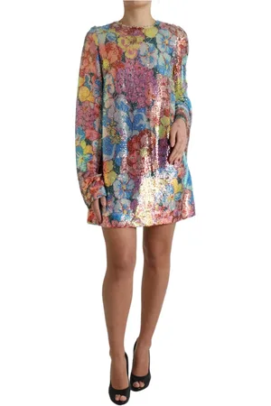 Dolce & Gabbana Kjole, Dame, Flerfarvet, XS, Summer Dresses
