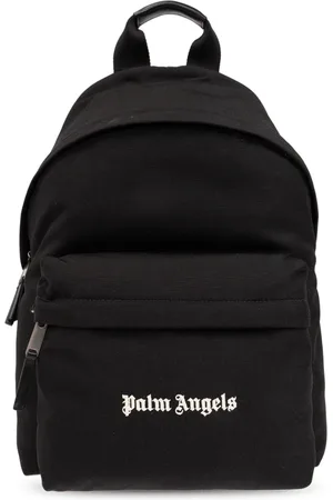 Palm Angels Taske, Dame, Sort, ONE SIZE, Uld, Rygsæk med logo