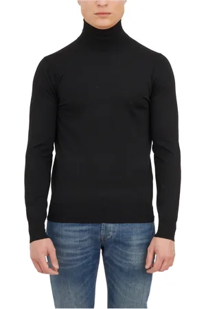 Paolo Pecora Strik, Herre, Sort, 2XL, Rullekraver