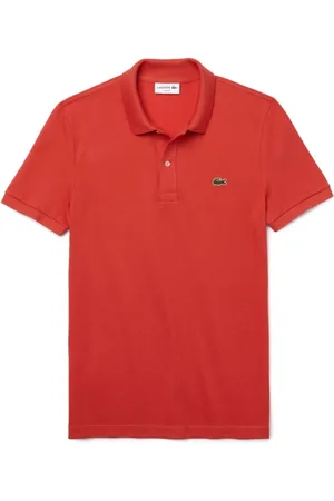 Lacoste Top, Herre, Rød, 4XL, Slim Fit Polo Shirt