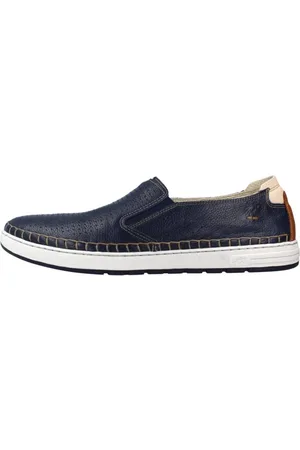 Fluchos Sko, Herre, Blå, 40 EU, Loafers