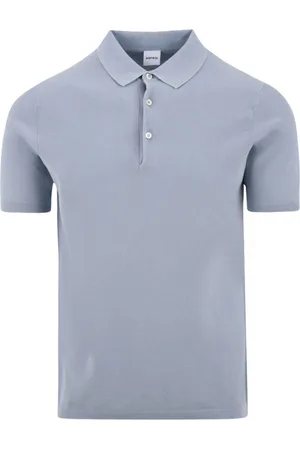 Aspesi Top, Herre, Blå, 2XL, Uld, Polo Bluser