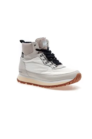 Napapijri Sko, Dame, Hvid, 39 EU, Hide Casual Høje Kinders Sneakers