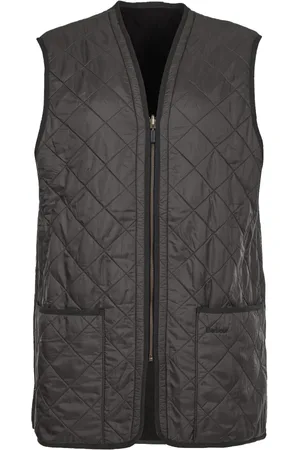 Barbour Jakke, Herre, Sort, L, Bomuld, Herre Polarquilt est