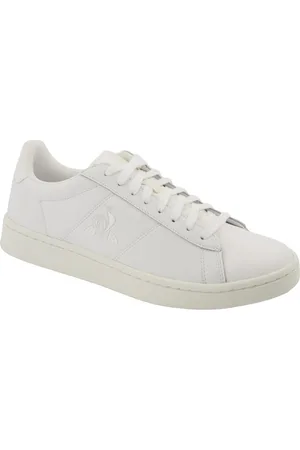 Le Coq Sportif Sko, Herre, Hvid, 42 EU, Læder, Hide afslappede lædersneakers til mænd