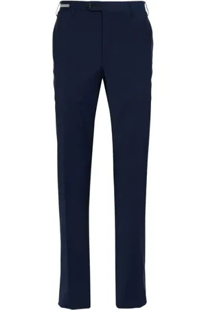 corneliani Bukser, Herre, Blå, XL, Uld, Slim-fit Bukser