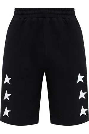 Golden Goose Shorts, Herre, Sort, XL, Bomuld, Shorts med Logo