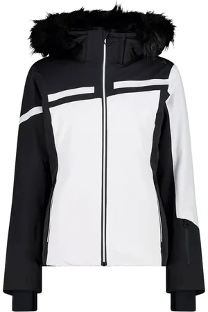 CMP Sport, Dame, Hvid, XL, Uld, Kinders Skijakke med Feel Warm Flat Isolering