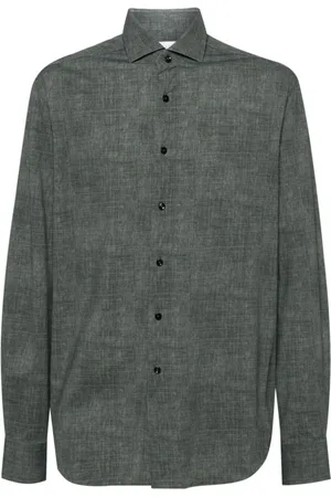 Xacus Skjorte, Herre, Grå, XL, Casual Bluser