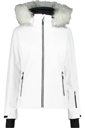 CMP Jakke, Dame, Hvid, XL, Uld, Kinders Softs Skijakke