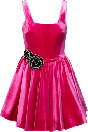 Ilkyaz Ozel Kjole, Dame, Lyserød, M, Polyester, Dresses