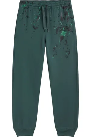 Moschino Bukser, Herre, Grøn, S, Bomuld, Sweatpants
