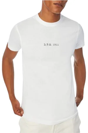 L.B.M. 1911 Top, Herre, Hvid, S, Afslappet T-shirt