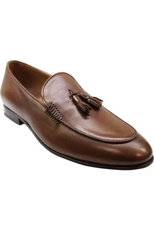 Lottusse Sko, Herre, Brun, 41 1/2 EU, Læder, Loafers