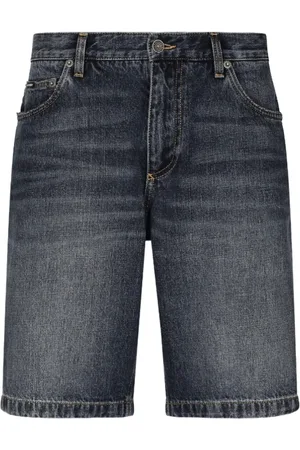 Dolce & Gabbana Shorts, Herre, Blå, L, Bomuld, Straight Bukser