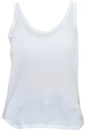 Majestic Top, Dame, Hvid, XL, Uld, Stribet T-shirt og Polo Sæt