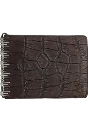 ISAAC SELLAM EXPERIENCE Tilbehør, unisex, Brun, ONE SIZE, Læder, Alligator Læder Pung