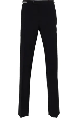 corneliani Bukser, Herre, Blå, 4XL, Uld, Slim-fit Bukser