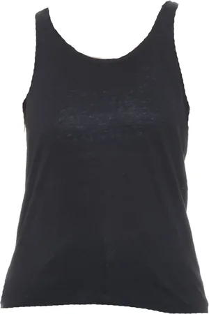 Majestic Top, Dame, Blå, L, Ærmeløse toppe