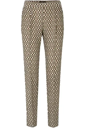 Windsor Bukser, Dame, Grøn, L, Tyl, Slim-fit Bukser