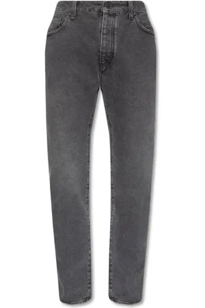 Palm Angels Jeans, Herre, Grå, W30, Bomuld, Jeans Med Logo