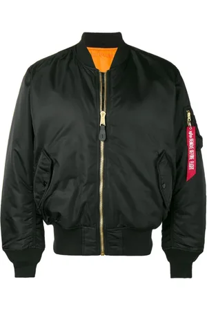 Alpha Industries Jakke, Herre, Sort, 2XL, Nylon, Reversible Oversized Bomber Jacket