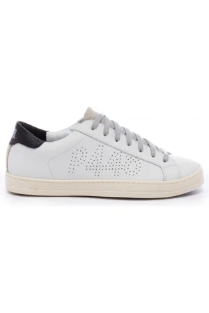 P448 Sko, Herre, Hvid, 36 EU, Bomuld, Sneakers