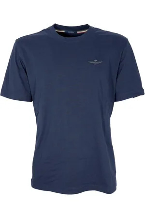 Aeronautica Militare Top, Herre, Blå, 3XL, Bomuld, Bluser