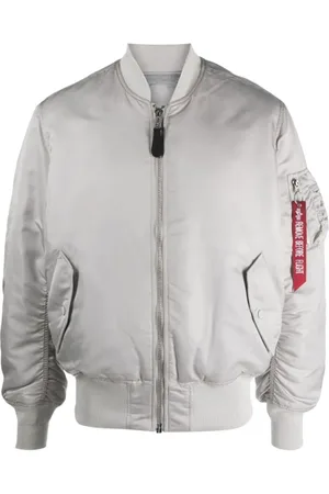 Alpha Industries Jakke, Herre, Grå, M, Nylon, Jackets