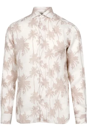 BARBA Skjorte, Herre, , L, Uld, Casual Bluser