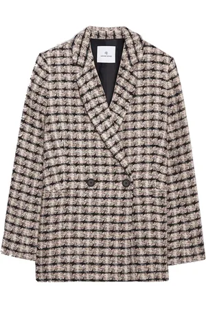 ANINE BING Jakke, Dame, , XL, Bomuld, Diana Blazer