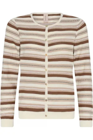Skovhuus Strik, Dame, , XL, Bomuld, 3462 Special Striped Cardigan
