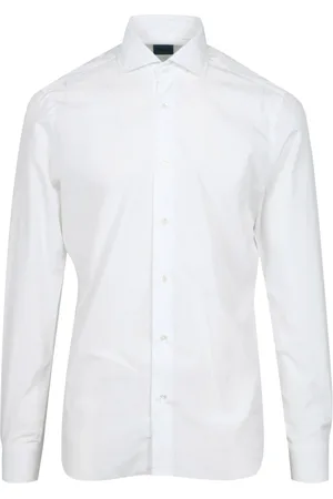 BARBA Skjorte, Herre, Hvid, 3XL, Bomuld, Formal Bluser