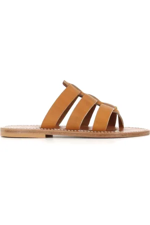 K jacques Sko, Dame, Brun, 37 EU, Læder, Sliders