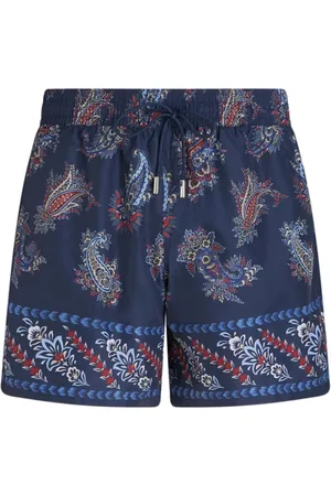 Etro Badetøj, Herre, Blå, S, Uld, Beachwear