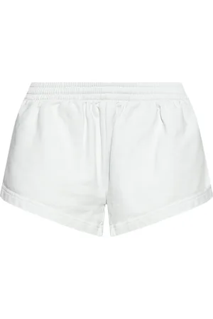Balenciaga Shorts, Dame, Blå, M, Bomuld, Bomuldsshorts