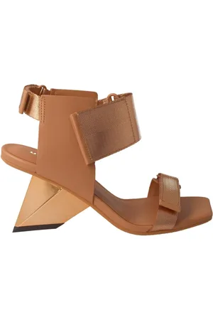 united nude Sko, Dame, Gul, 39 EU, Uld, Højhælede sandaler