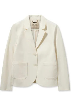 Mos Mosh Jakke, Dame, , M, Bomuld, Charm Blazer Ecru Elegant Stil