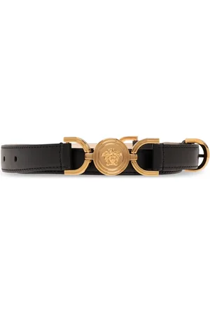 VERSACE Tilbehør, Dame, Sort, 75 CM, Uld, Medusa 95 bælte