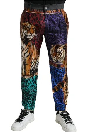 Dolce & Gabbana Jeans, Herre, Flerfarvet, XS, Bomuld, Sweatpants