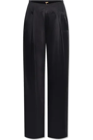 Cult Gaia Bukser, Dame, Sort, L, Satin, Tasha satin bukser