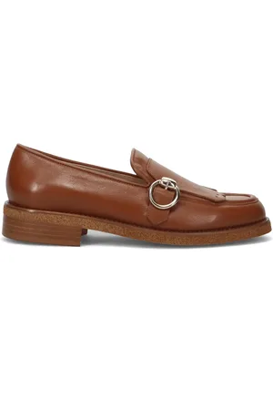Luca grossi Sko, Dame, Brun, 38 EU, Uld, Loafers