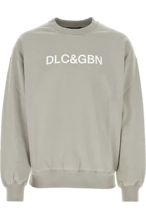 Dolce & Gabbana Sweathshirts & Hoodies, Herre, Grå, XS, Bomuld, Sweatshirts
