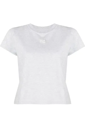 Alexander Wang Top, Dame, Grå, XS, Bomuld, T-shirts